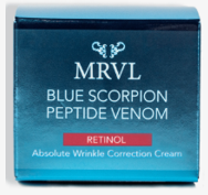 blue scorpion skincare treatment wrinkle cream